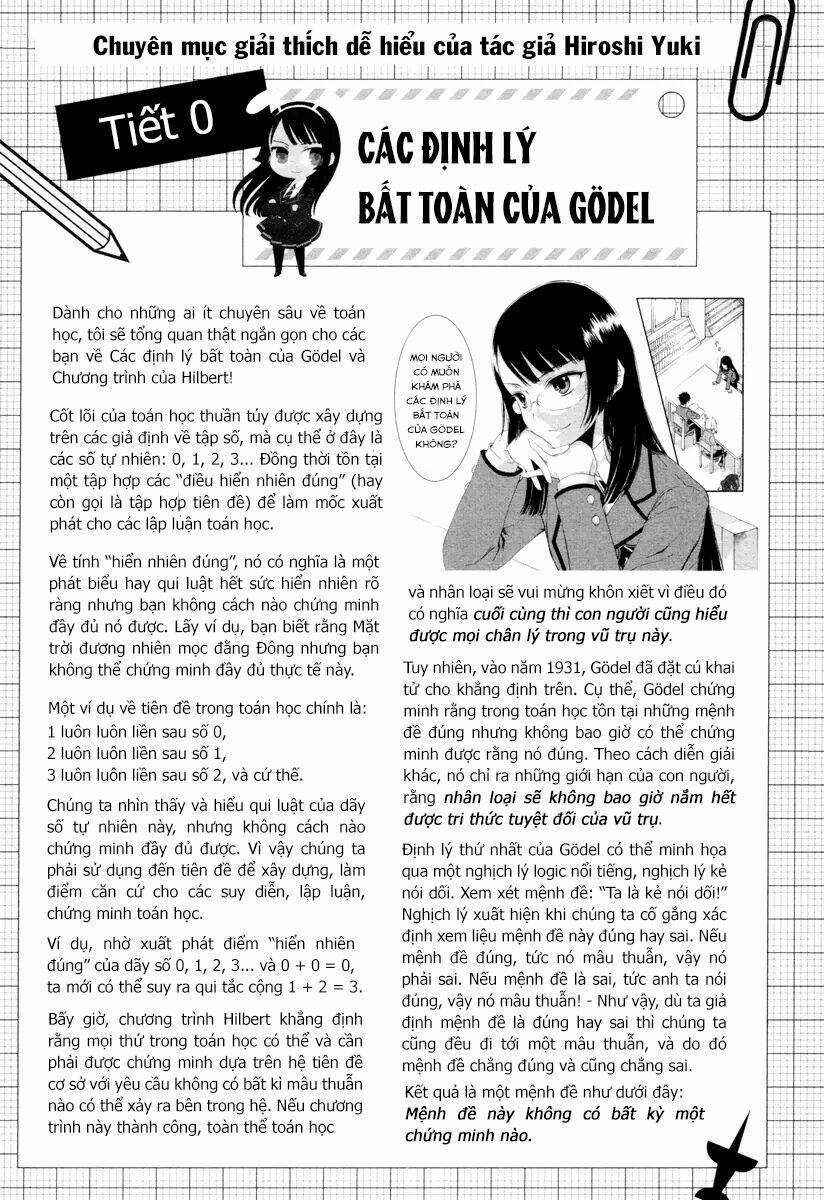 Mathematical Girls: Các Định Lý Bất Toàn Của Gödel Chapter 0 trang 19