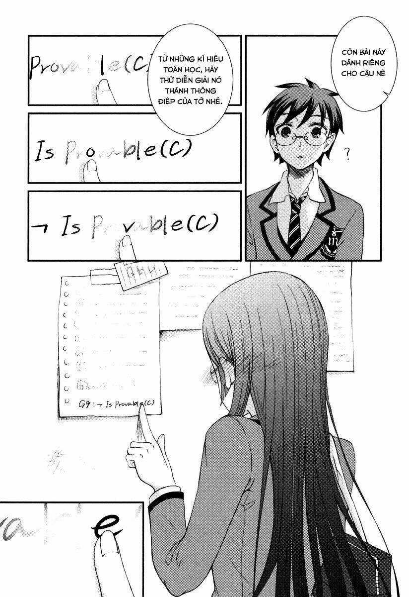 Mathematical Girls: Các Định Lý Bất Toàn Của Gödel Chapter 10 trang 36