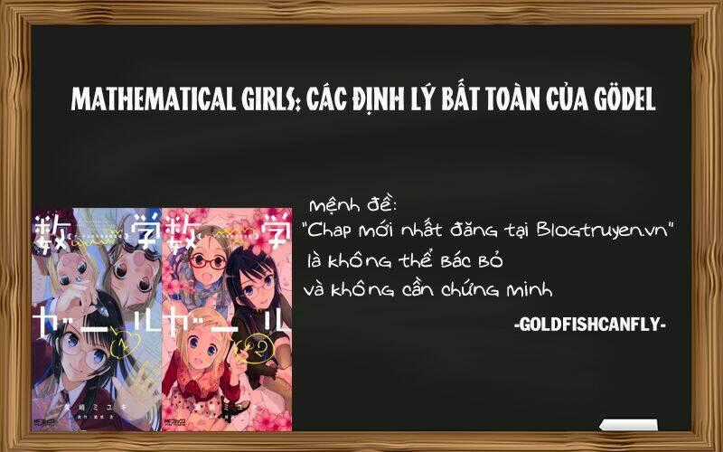 Mathematical Girls: Các Định Lý Bất Toàn Của Gödel Chapter 6 trang 39