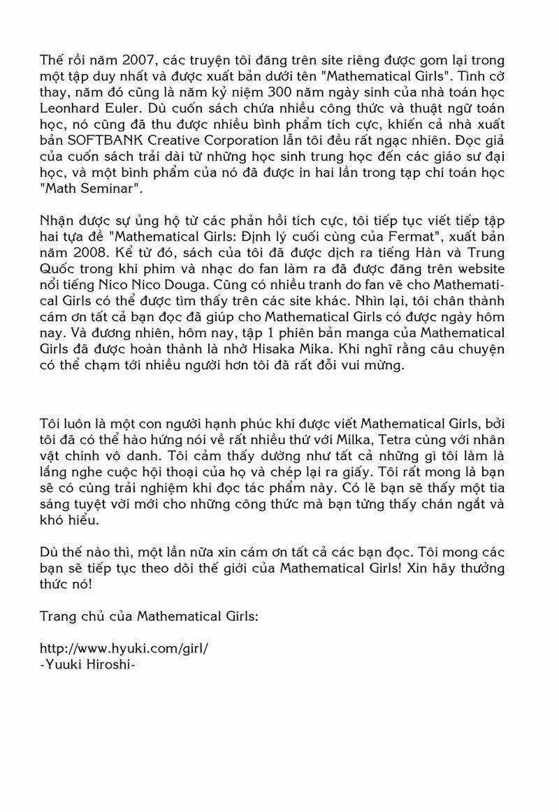 Mathematical Girls Chapter 7 trang 30