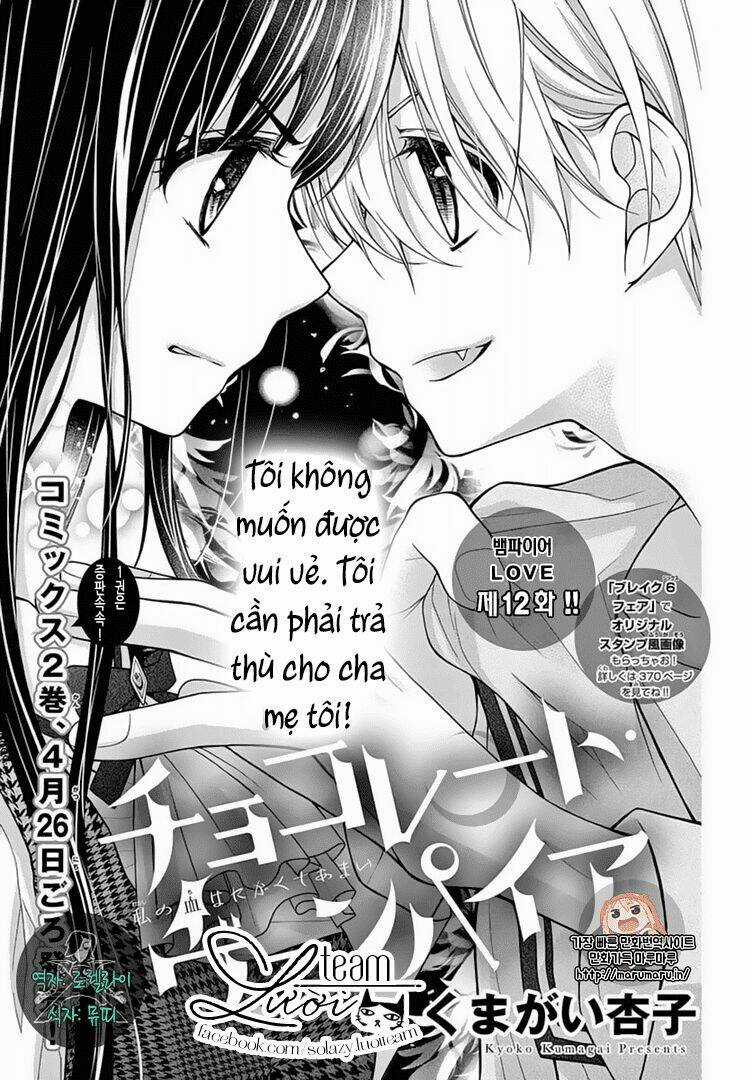 Máu Của Cậu Chỉ Thuộc Về Mình Tớ... Chapter 12 trang 3