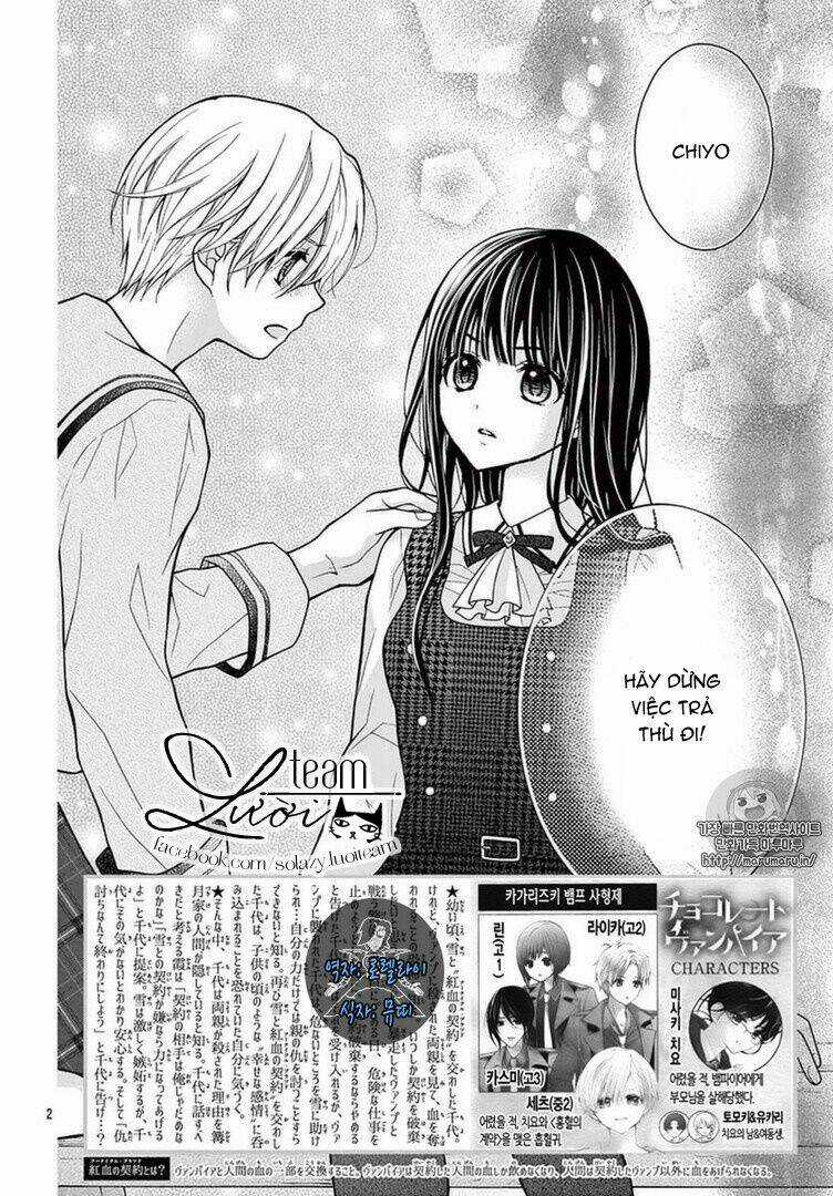 Máu Của Cậu Chỉ Thuộc Về Mình Tớ... Chapter 15 trang 3