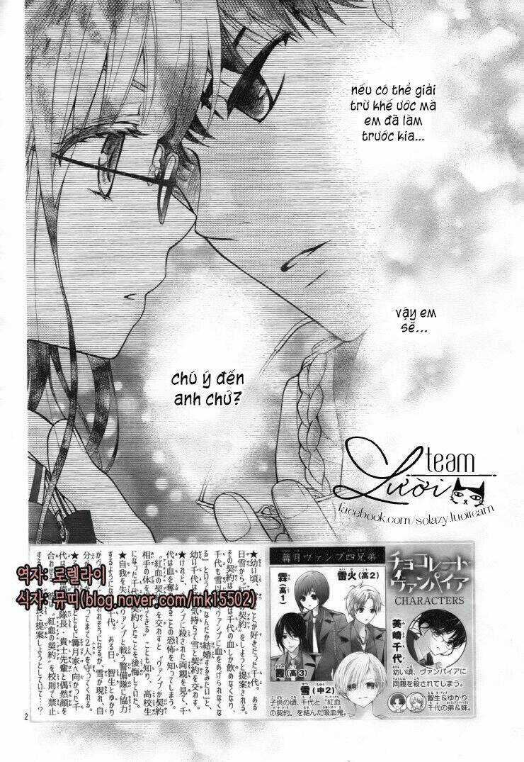 Máu Của Cậu Chỉ Thuộc Về Mình Tớ... Chapter 3 trang 4