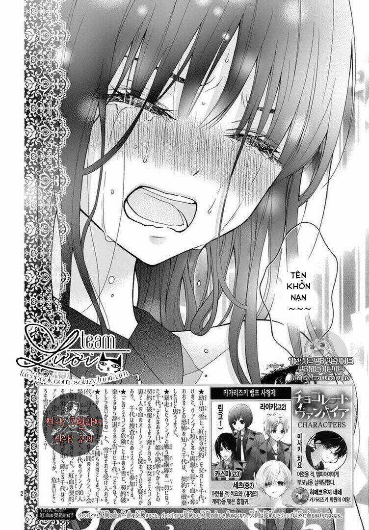 Máu Của Cậu Chỉ Thuộc Về Mình Tớ... Chapter 9 trang 2