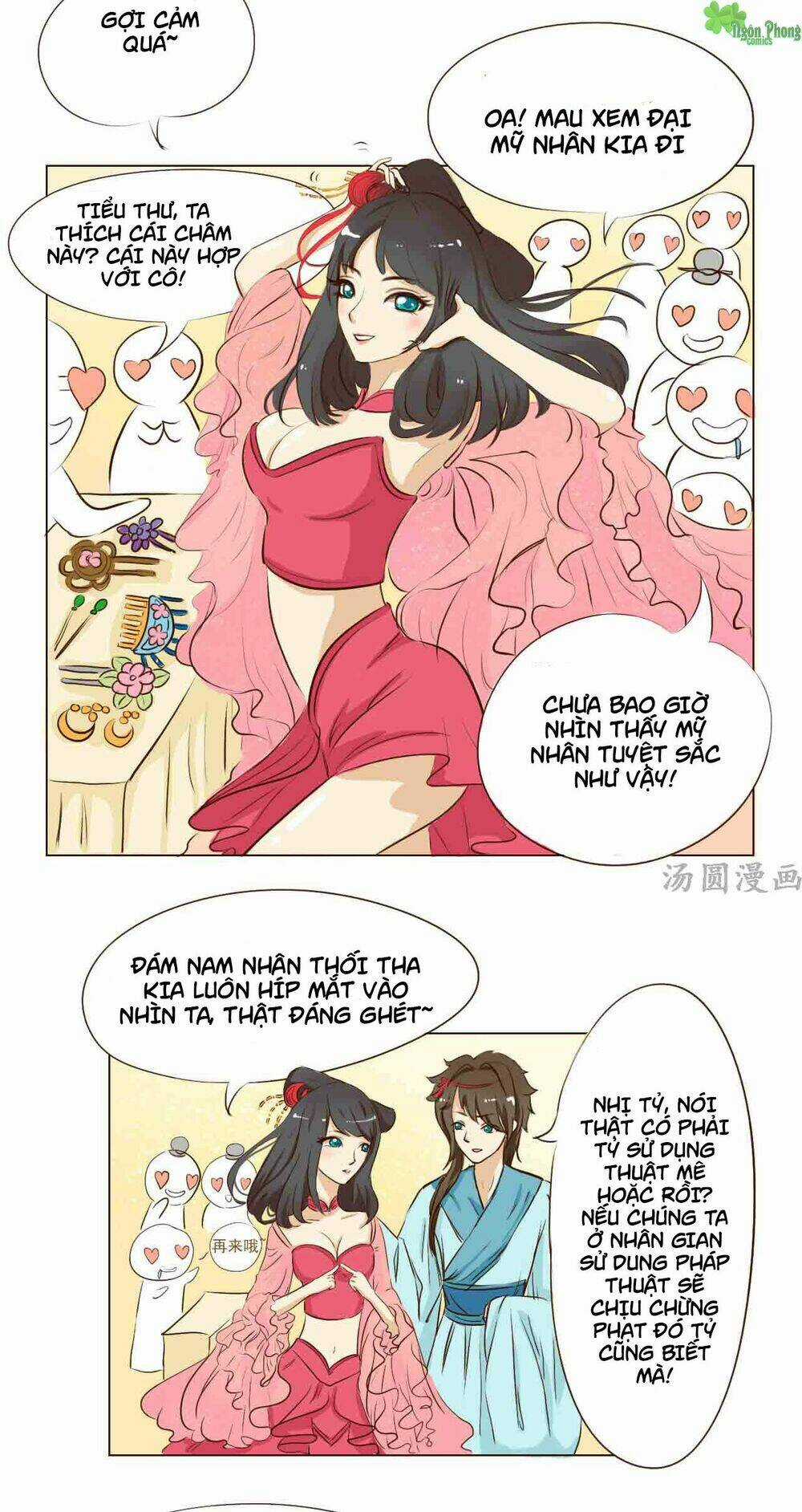 Mẫu Phi Đuôi Của Người Lộ Ra Rồi Kìa Chapter 6 trang 2