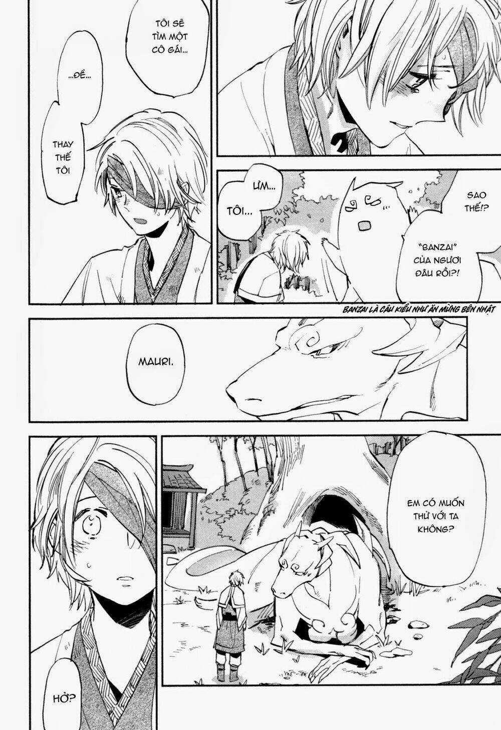 Mauri To Ryuu Chapter 1 trang 32