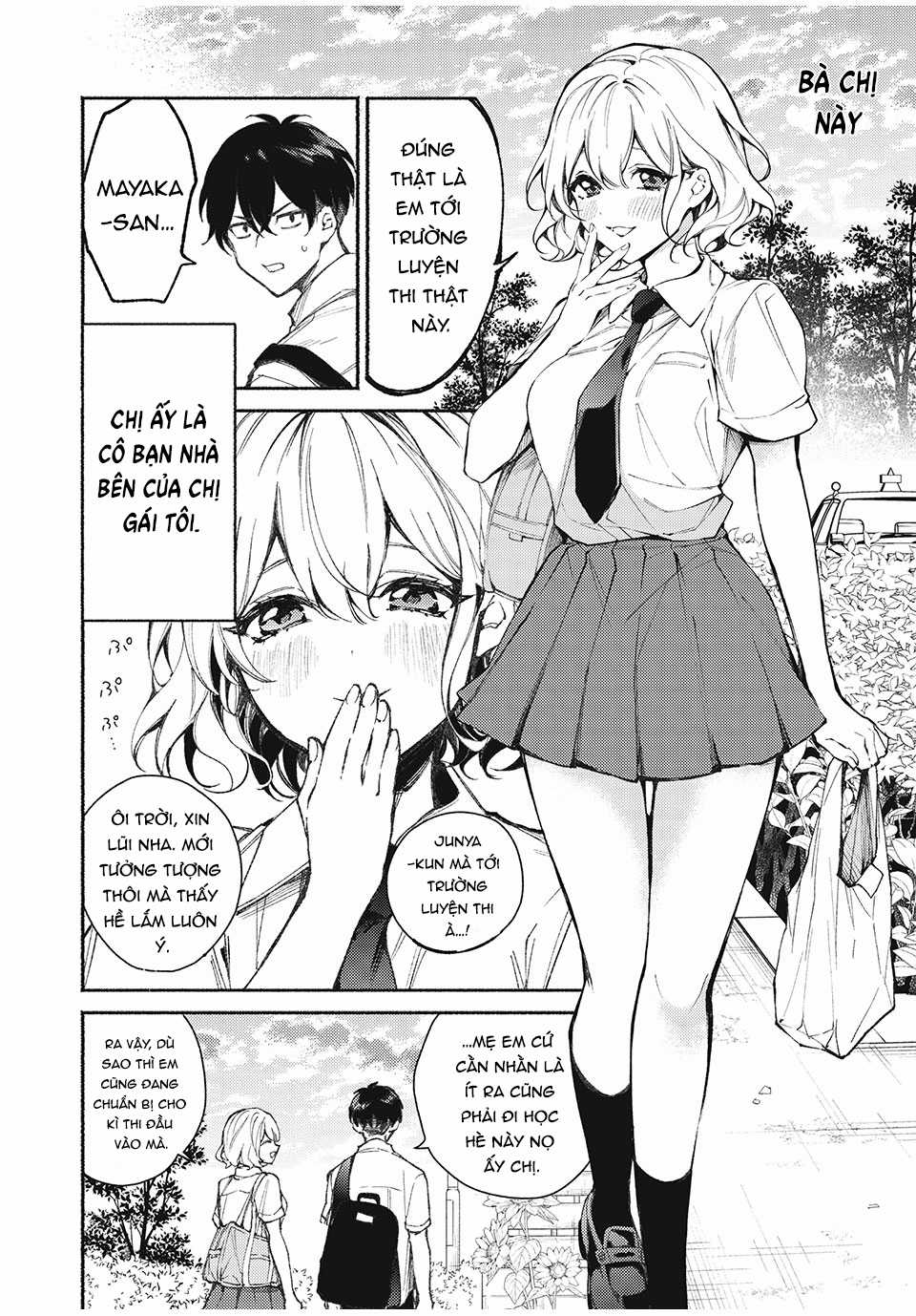 Mayaka-neesan wa Uso ga Tsukenai Chapter 1 trang 2