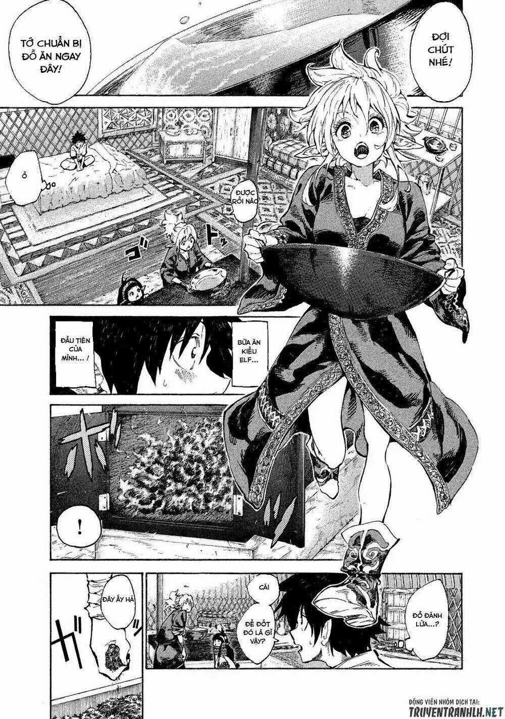 Mazumeshi Elf To Youbokugurashi Chapter 1 trang 13
