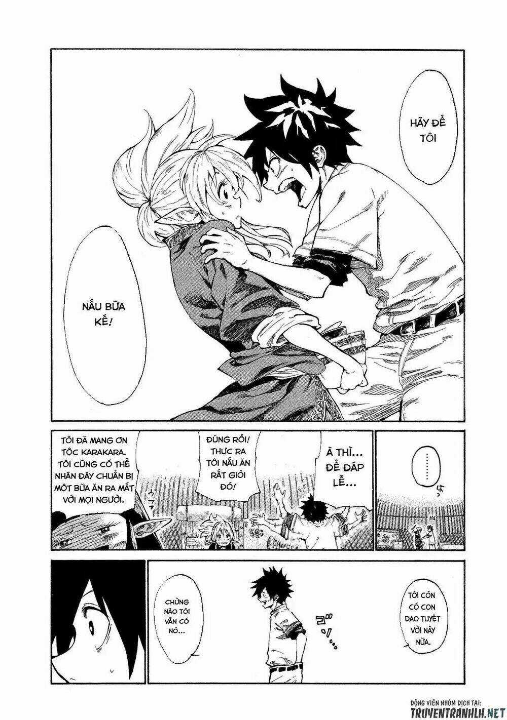Mazumeshi Elf To Youbokugurashi Chapter 1 trang 23