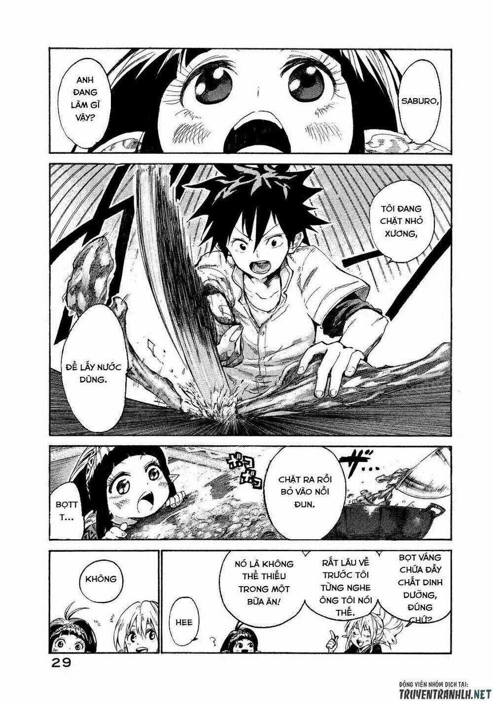 Mazumeshi Elf To Youbokugurashi Chapter 1 trang 27