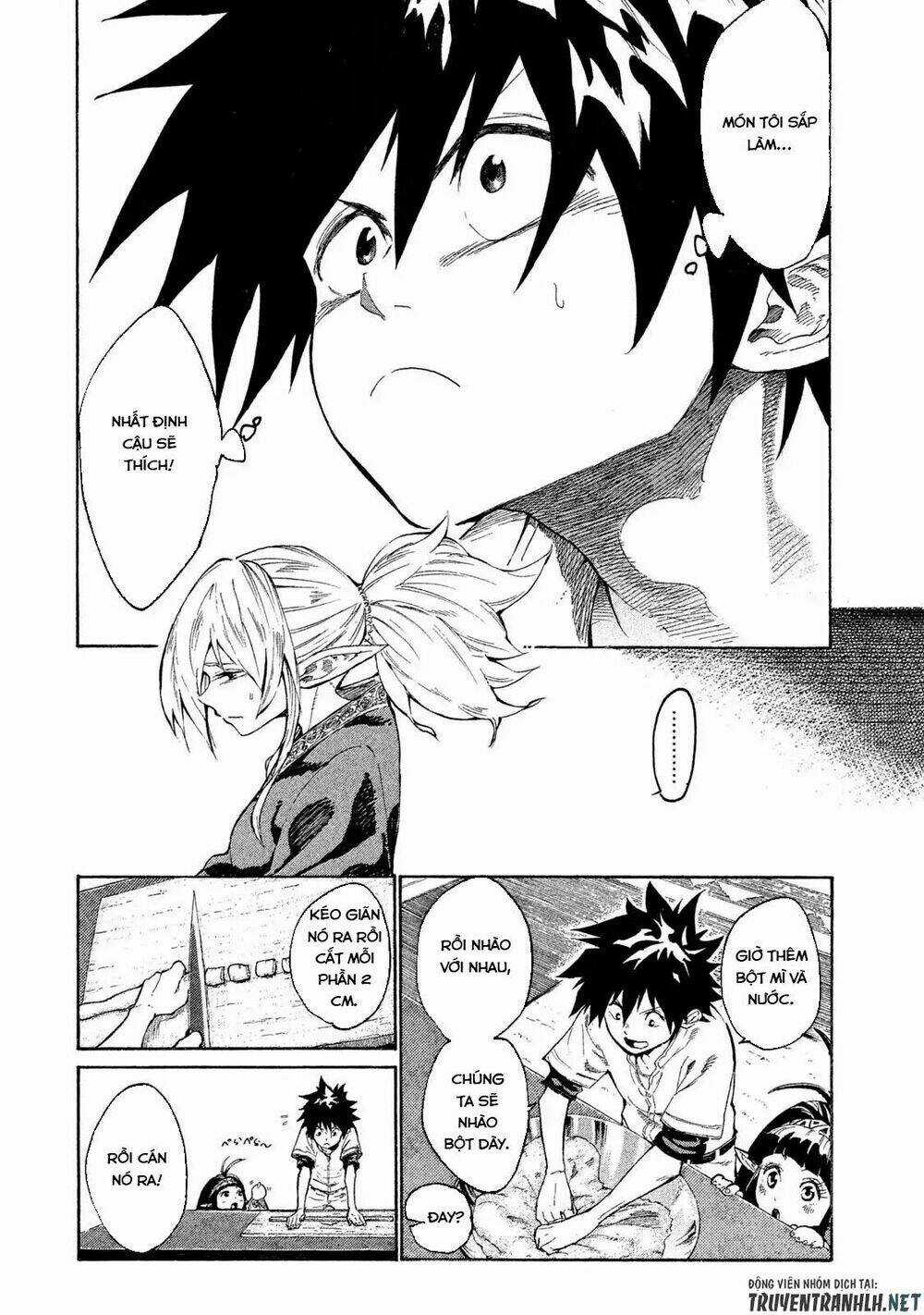 Mazumeshi Elf To Youbokugurashi Chapter 1 trang 32