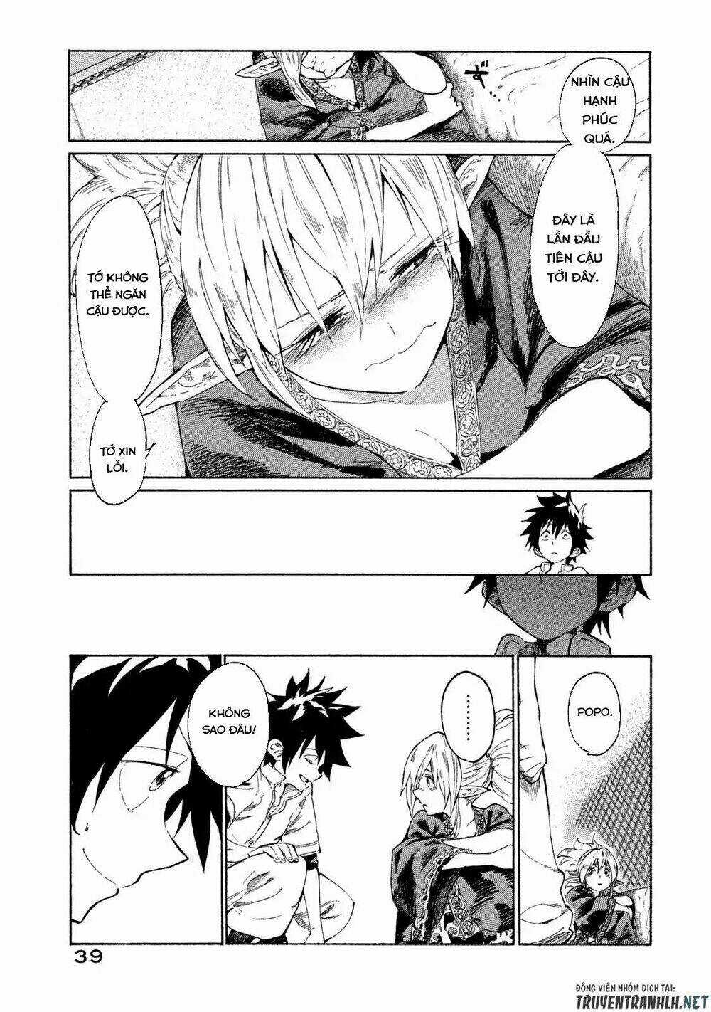 Mazumeshi Elf To Youbokugurashi Chapter 1 trang 37
