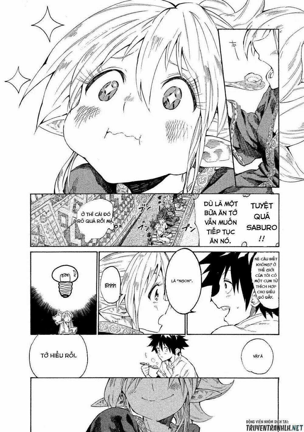 Mazumeshi Elf To Youbokugurashi Chapter 1 trang 43
