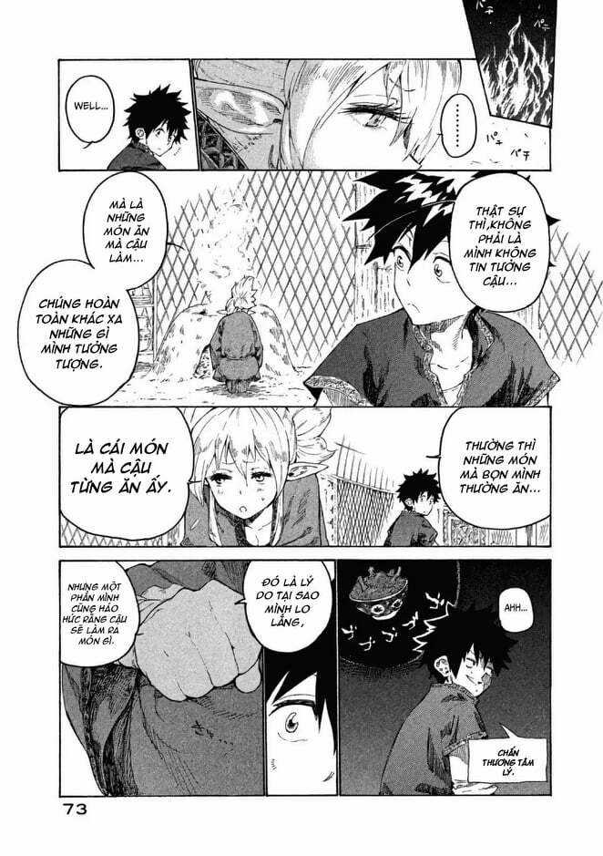 Mazumeshi Elf To Youbokugurashi Chapter 2 trang 24