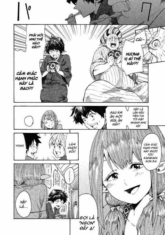 Mazumeshi Elf To Youbokugurashi Chapter 3 trang 8