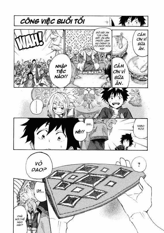 Mazumeshi Elf To Youbokugurashi Chapter 4 trang 8