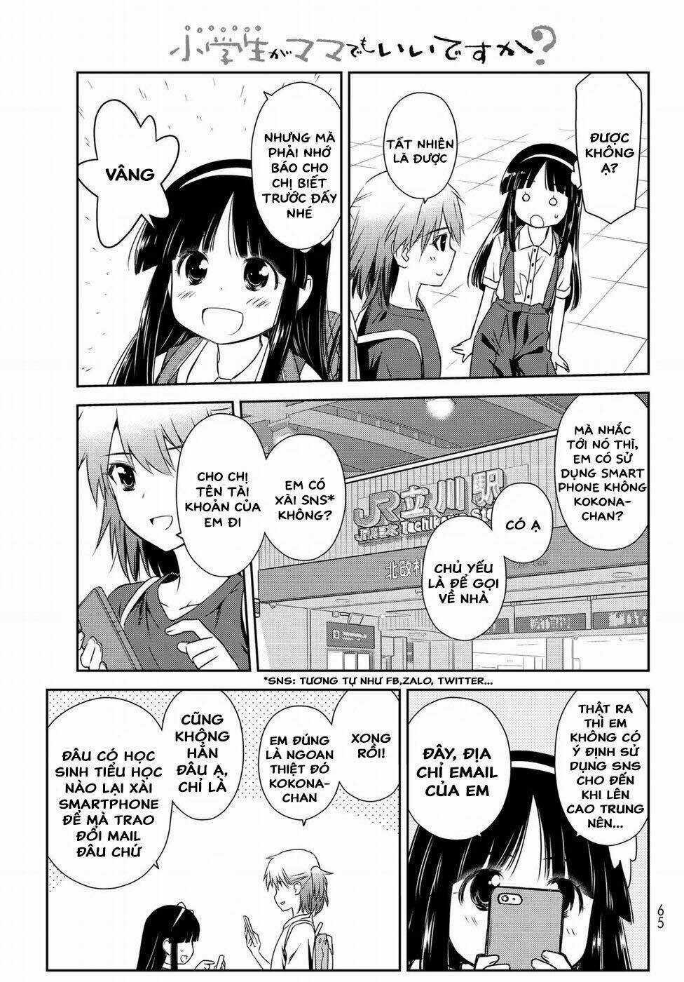 Mẹ Tôi Là Học Sinh Tiểu Học Chapter 5 trang 6