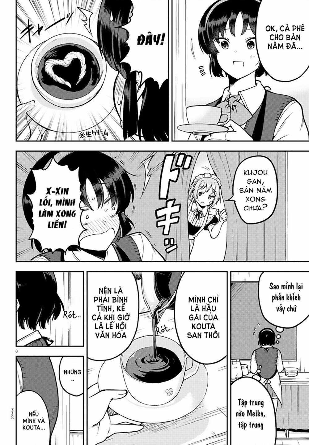 Meika-San Can't Conceal Her Emotions Chapter 46 trang 6
