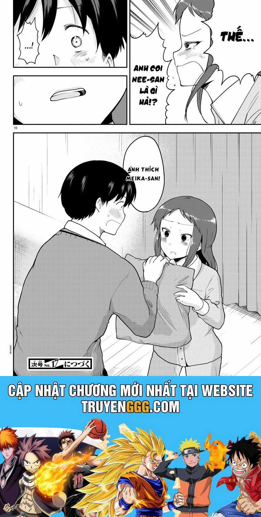 Meika-San Can't Conceal Her Emotions Chapter 58 trang 10