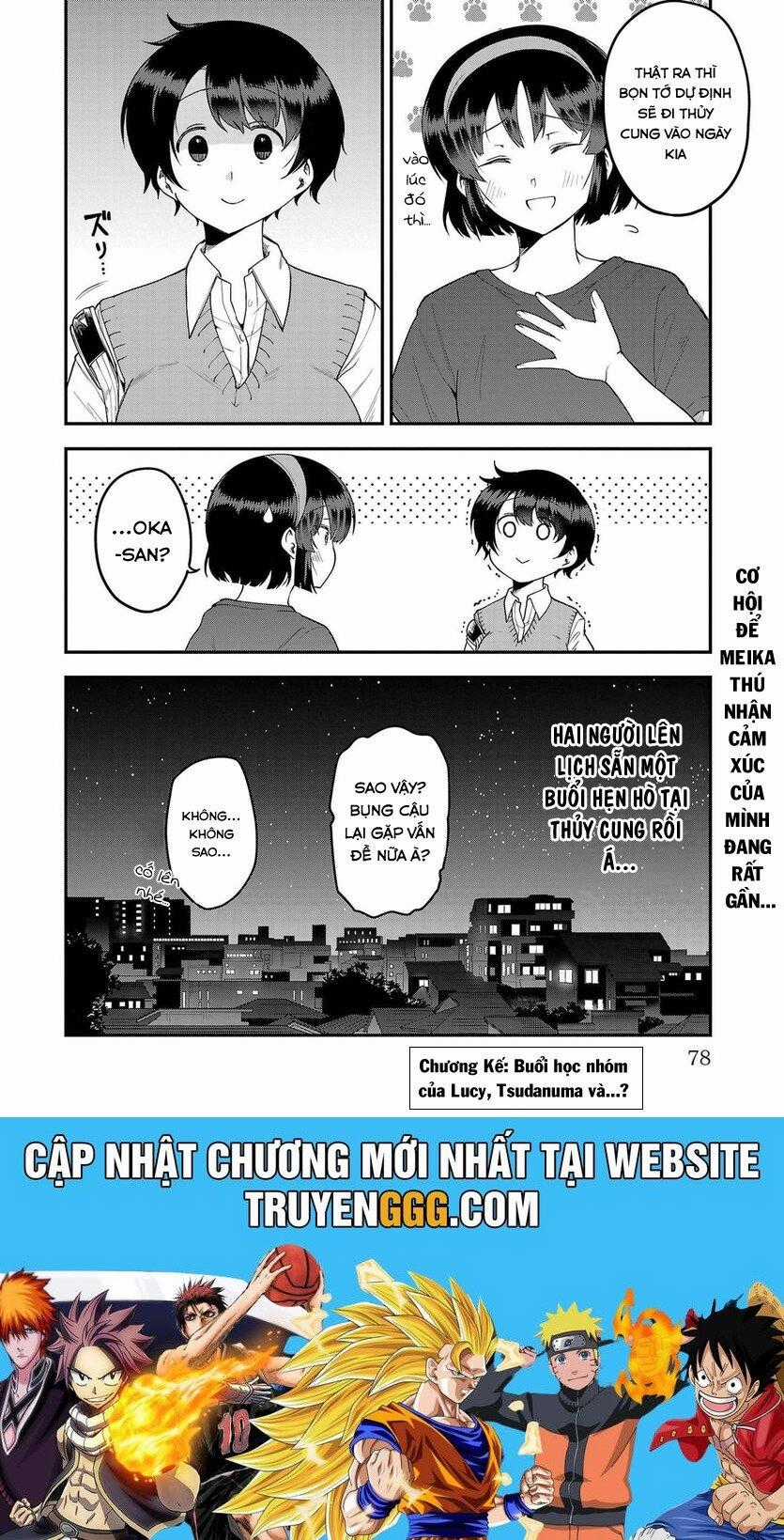 Meika-San Can't Conceal Her Emotions Chapter 83 trang 10