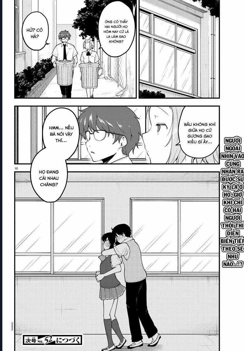 Meika-San Can't Conceal Her Emotions Chapter 91 trang 9