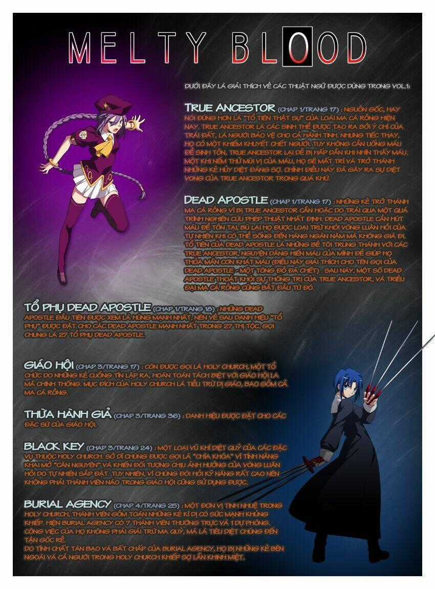 Melty Blood Chapter 0 trang 8
