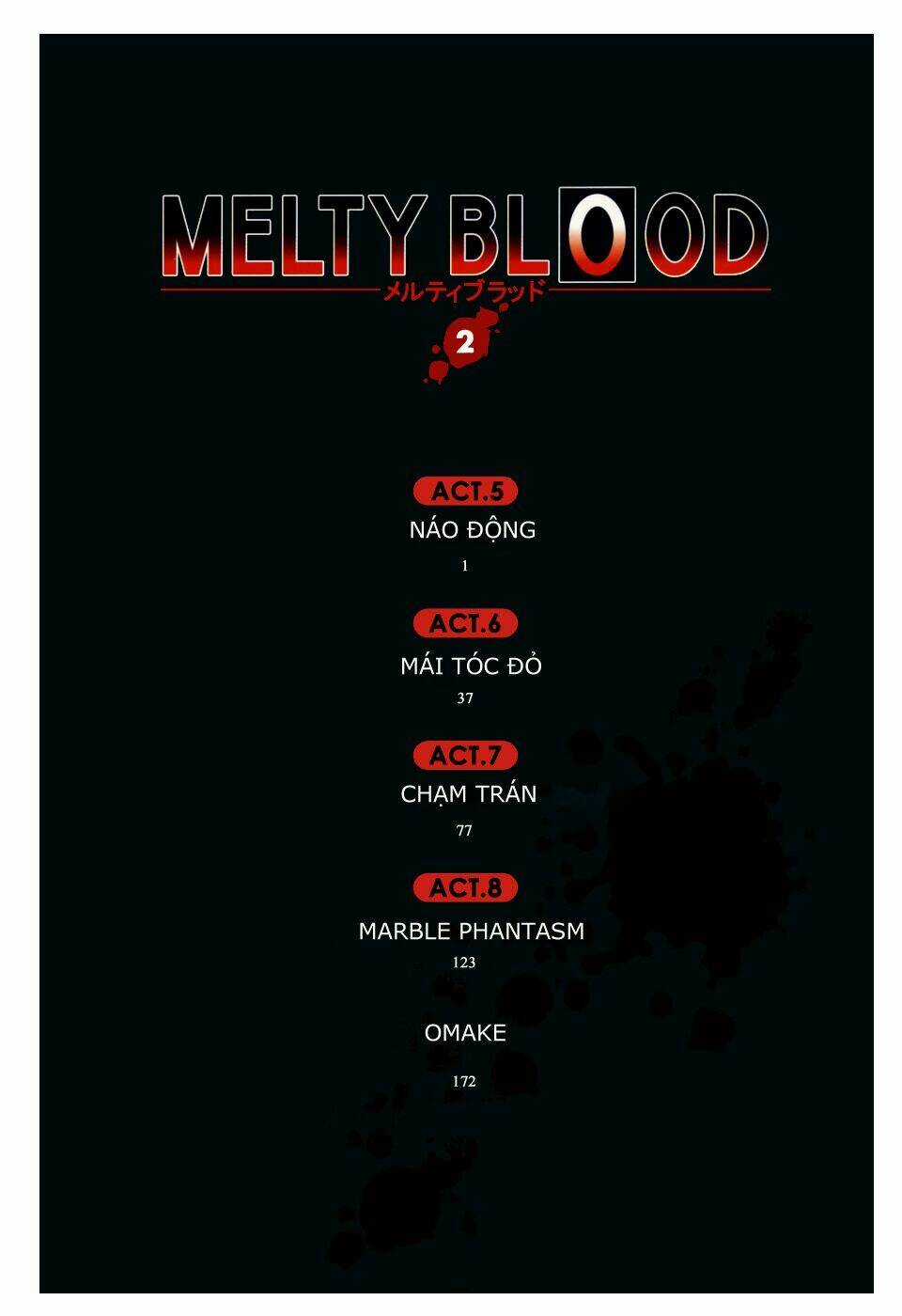 Melty Blood Chapter 5 trang 2