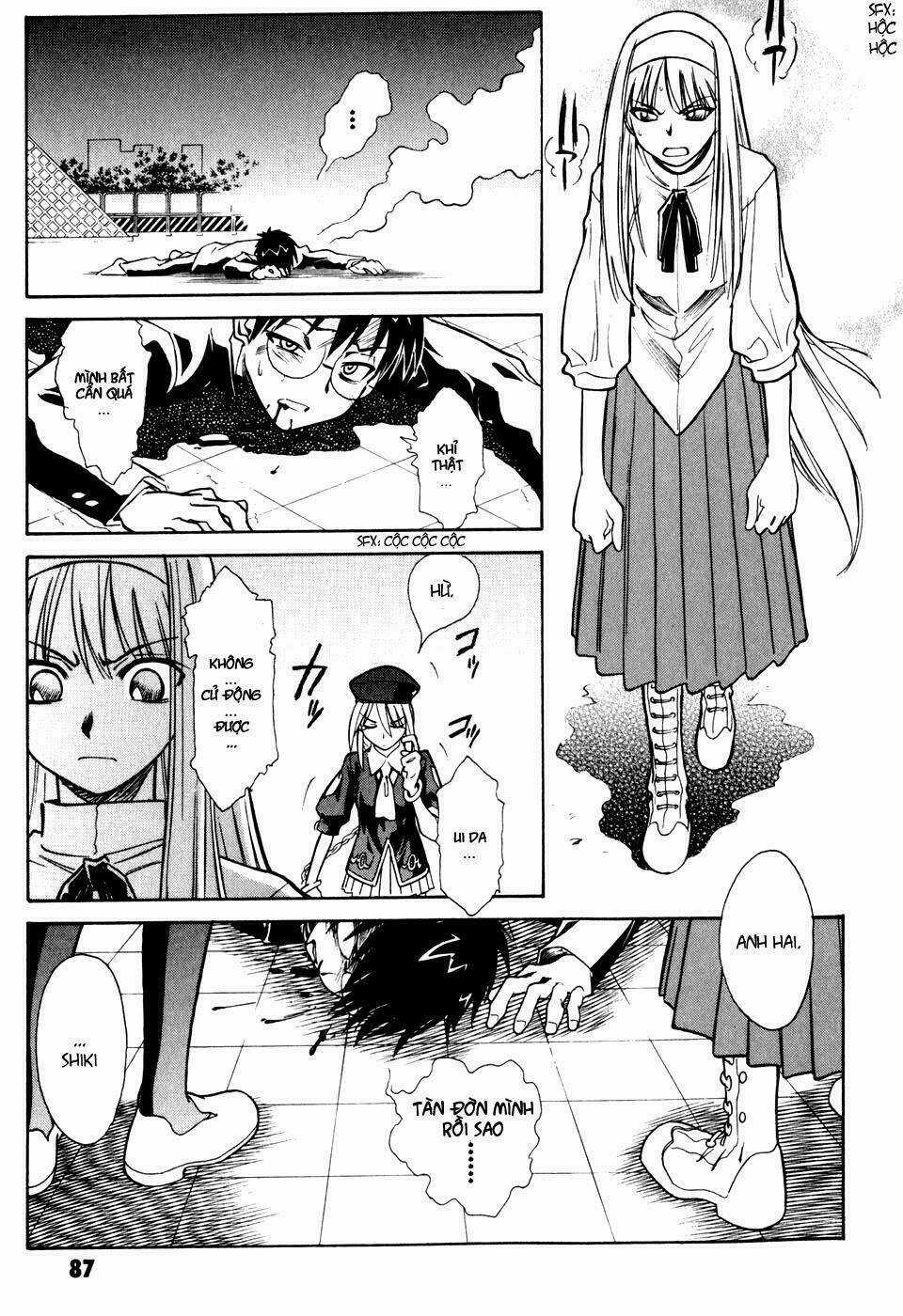 Melty Blood Chapter 7 trang 9