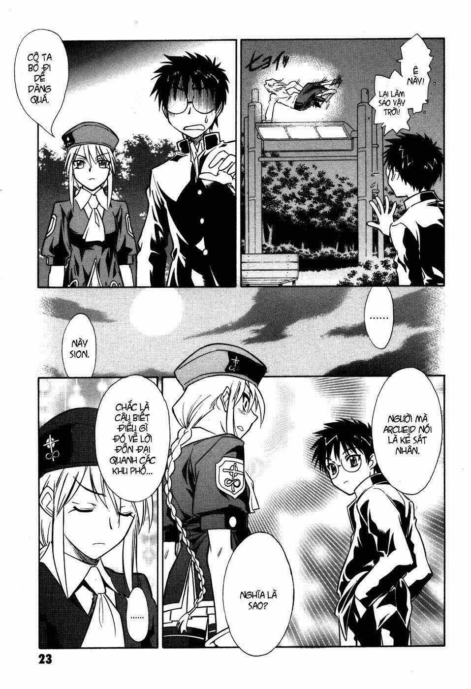 Melty Blood Chapter 9 trang 20