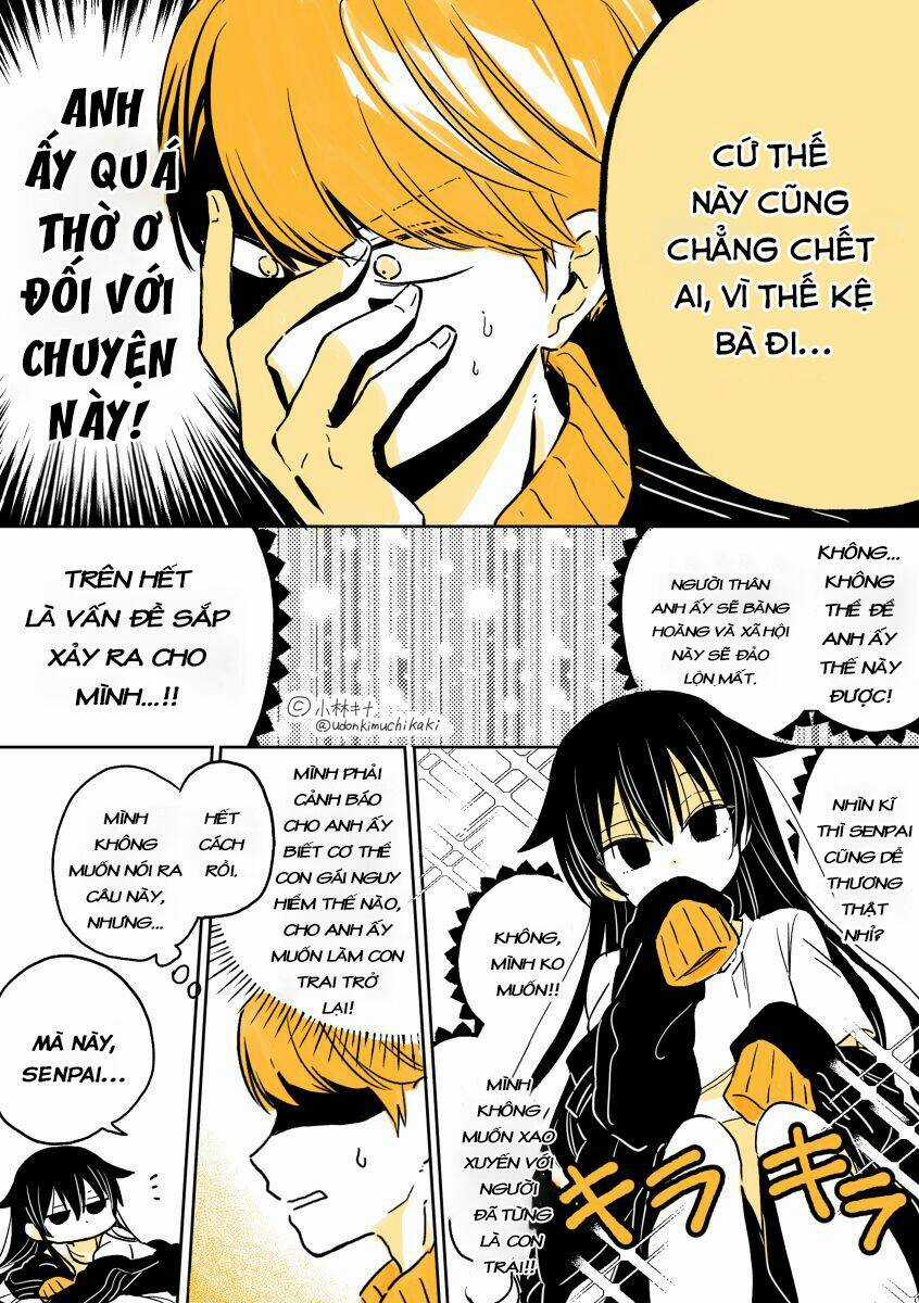 Mendokusagari Danshi Koukousei Ga Asa Okitara Onnanoko Ni Natteita Hanashi Chapter 1 trang 3