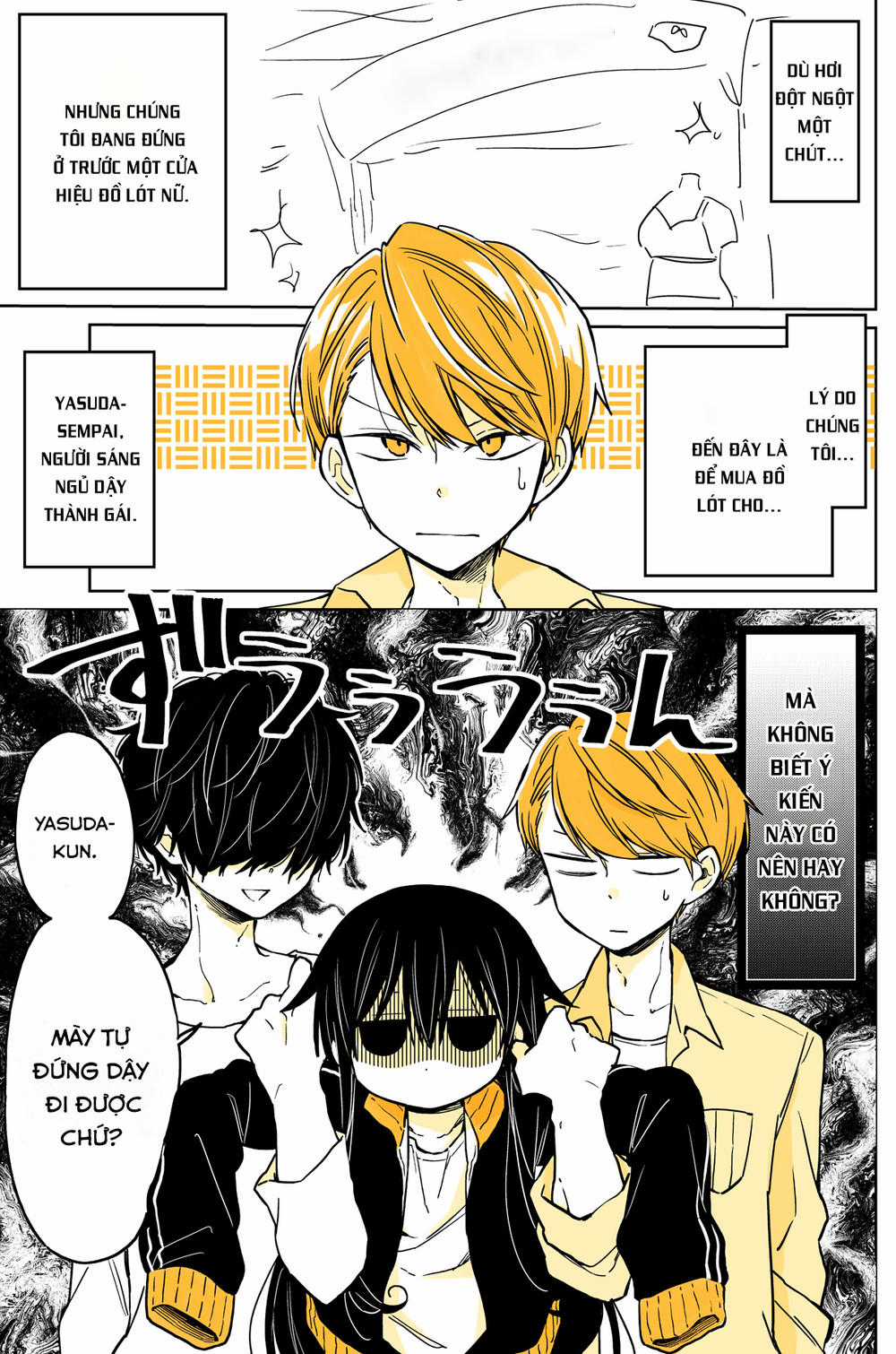 Mendokusagari Danshi Koukousei Ga Asa Okitara Onnanoko Ni Natteita Hanashi Chapter 10.5 trang 2