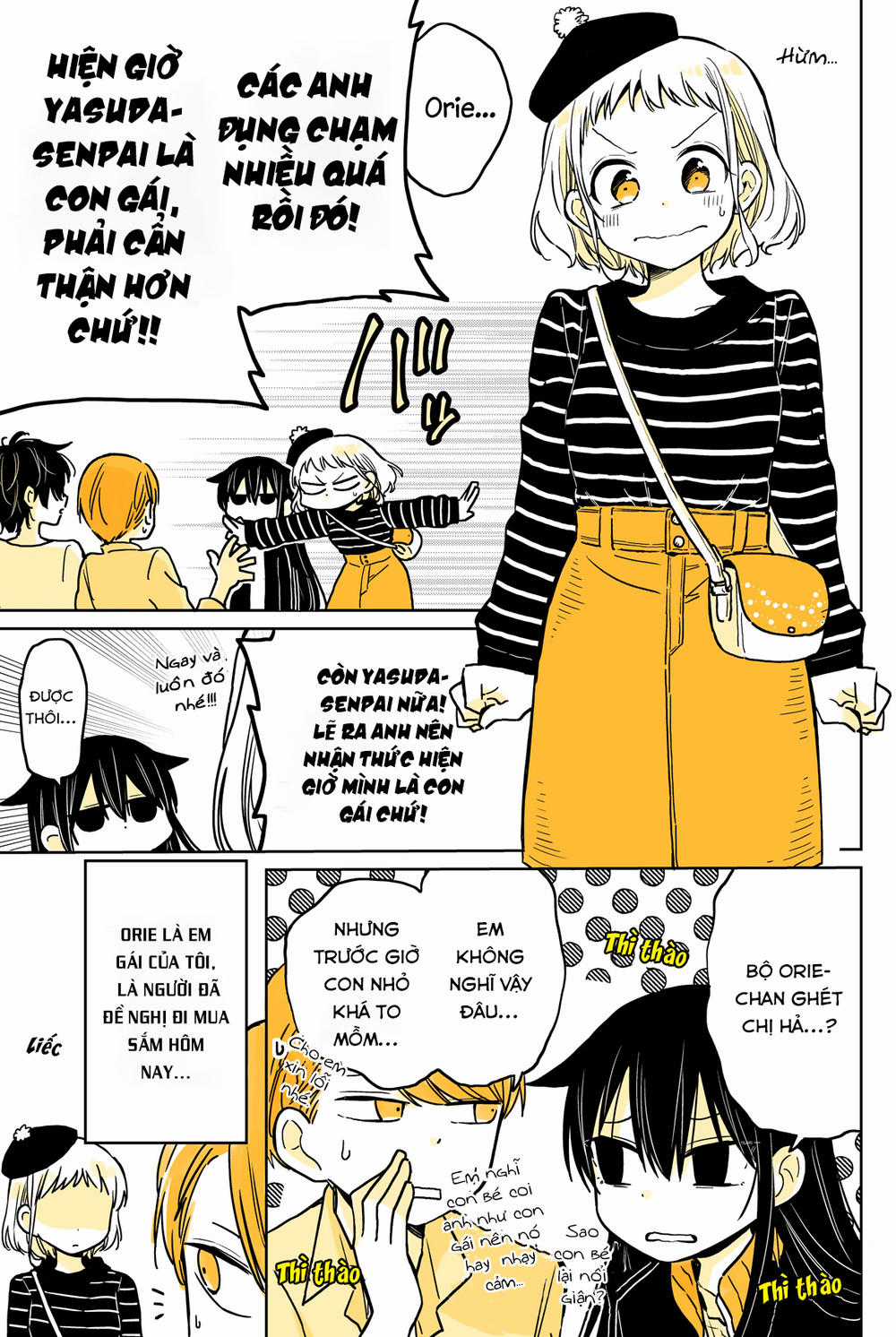 Mendokusagari Danshi Koukousei Ga Asa Okitara Onnanoko Ni Natteita Hanashi Chapter 10.5 trang 4