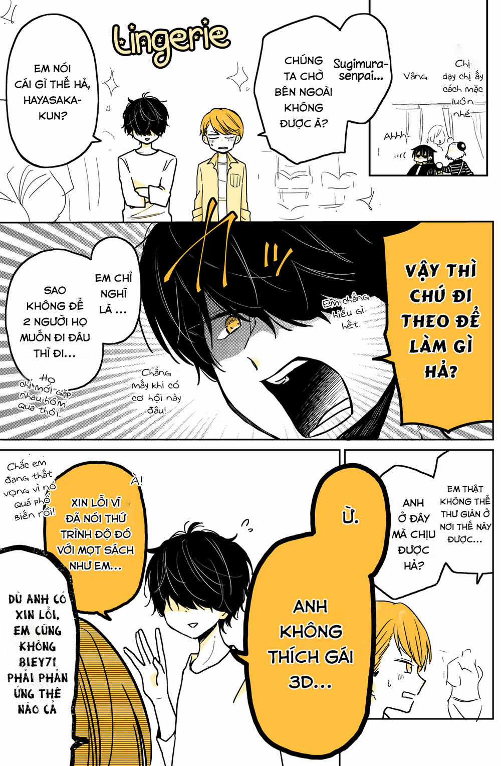 Mendokusagari Danshi Koukousei Ga Asa Okitara Onnanoko Ni Natteita Hanashi Chapter 10.5 trang 6