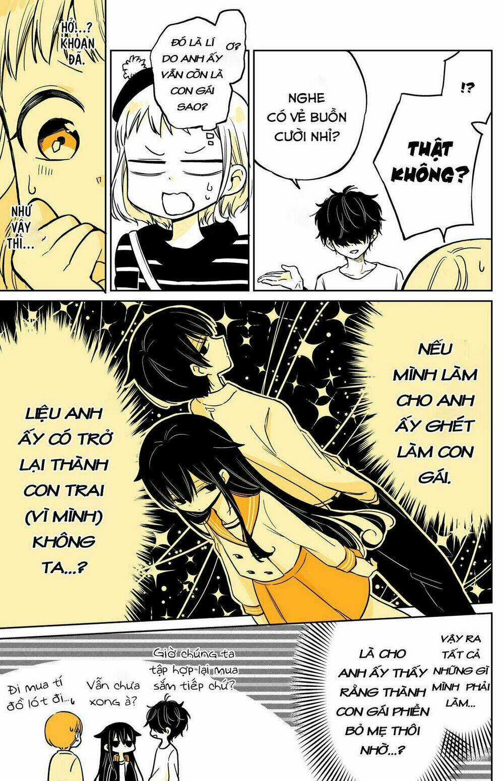 Mendokusagari Danshi Koukousei Ga Asa Okitara Onnanoko Ni Natteita Hanashi Chapter 10.6 trang 2