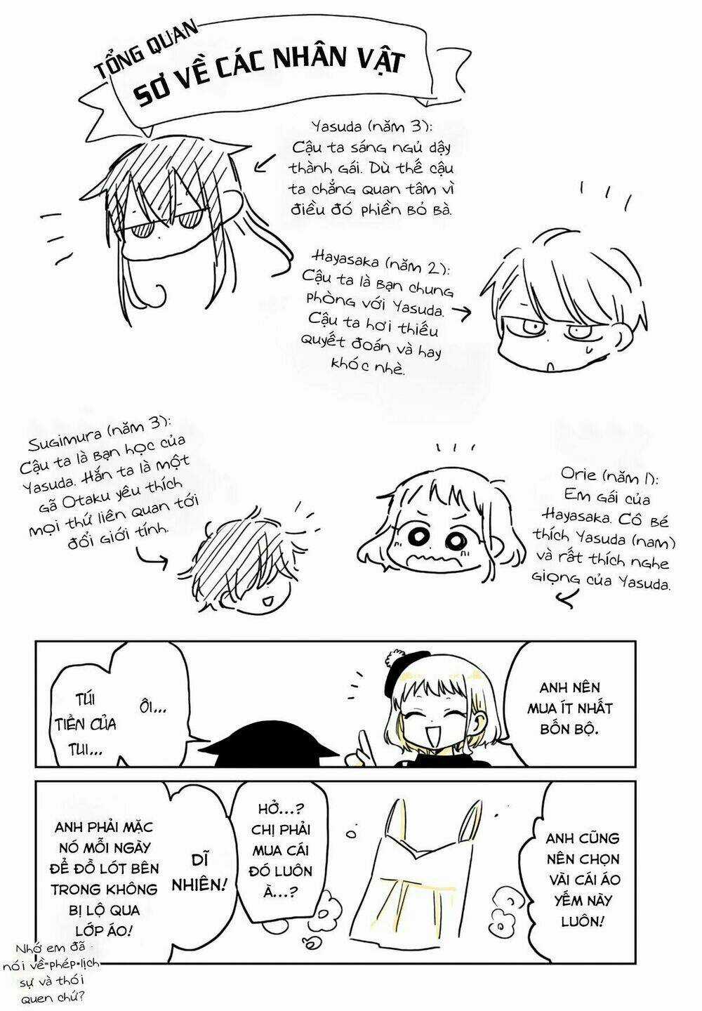 Mendokusagari Danshi Koukousei Ga Asa Okitara Onnanoko Ni Natteita Hanashi Chapter 10.6 trang 6