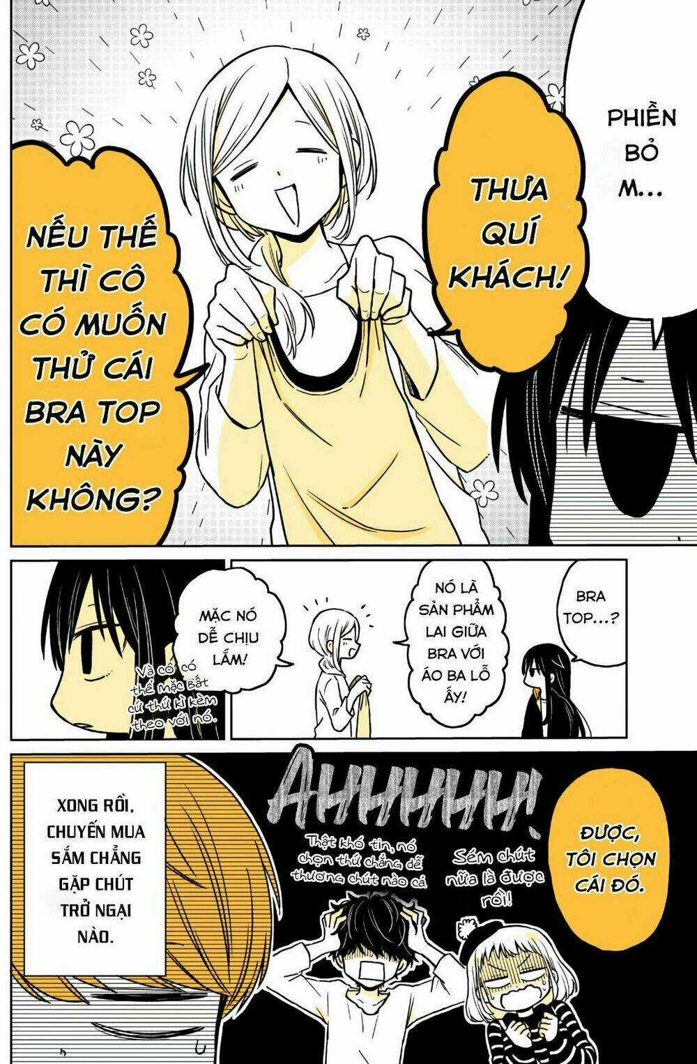 Mendokusagari Danshi Koukousei Ga Asa Okitara Onnanoko Ni Natteita Hanashi Chapter 10.6 trang 8