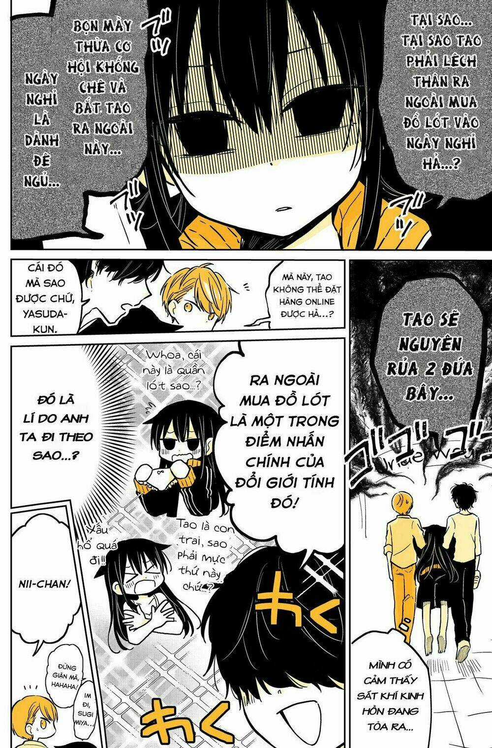 Mendokusagari Danshi Koukousei Ga Asa Okitara Onnanoko Ni Natteita Hanashi Chapter 10 trang 2