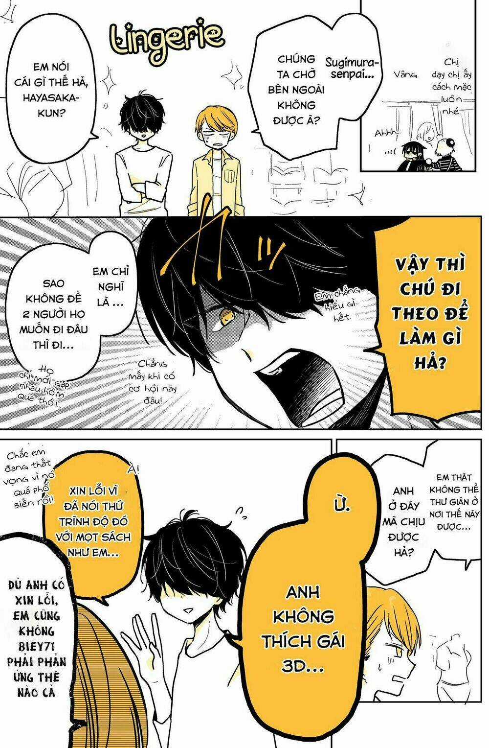 Mendokusagari Danshi Koukousei Ga Asa Okitara Onnanoko Ni Natteita Hanashi Chapter 10 trang 5