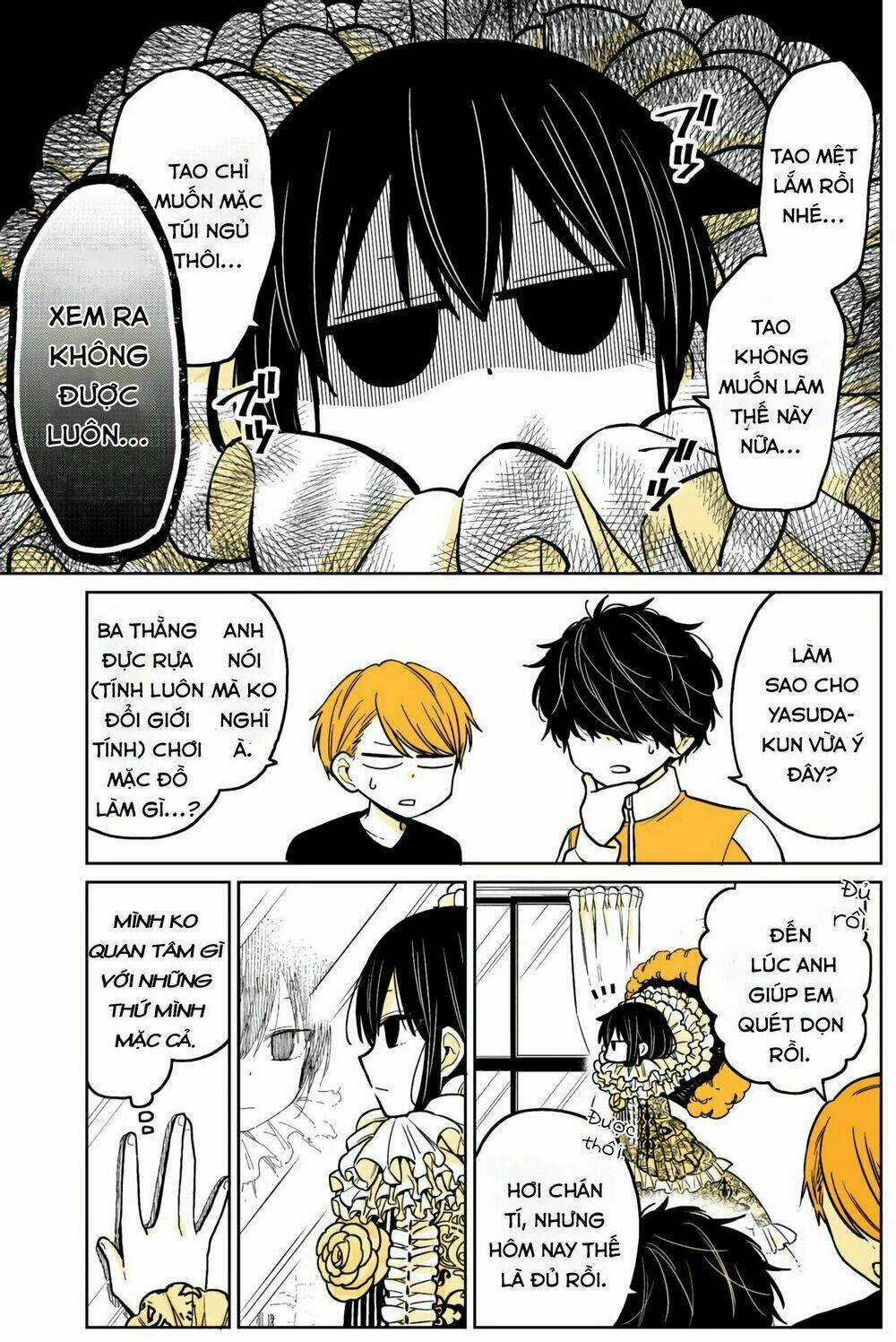 Mendokusagari Danshi Koukousei Ga Asa Okitara Onnanoko Ni Natteita Hanashi Chapter 11 trang 15