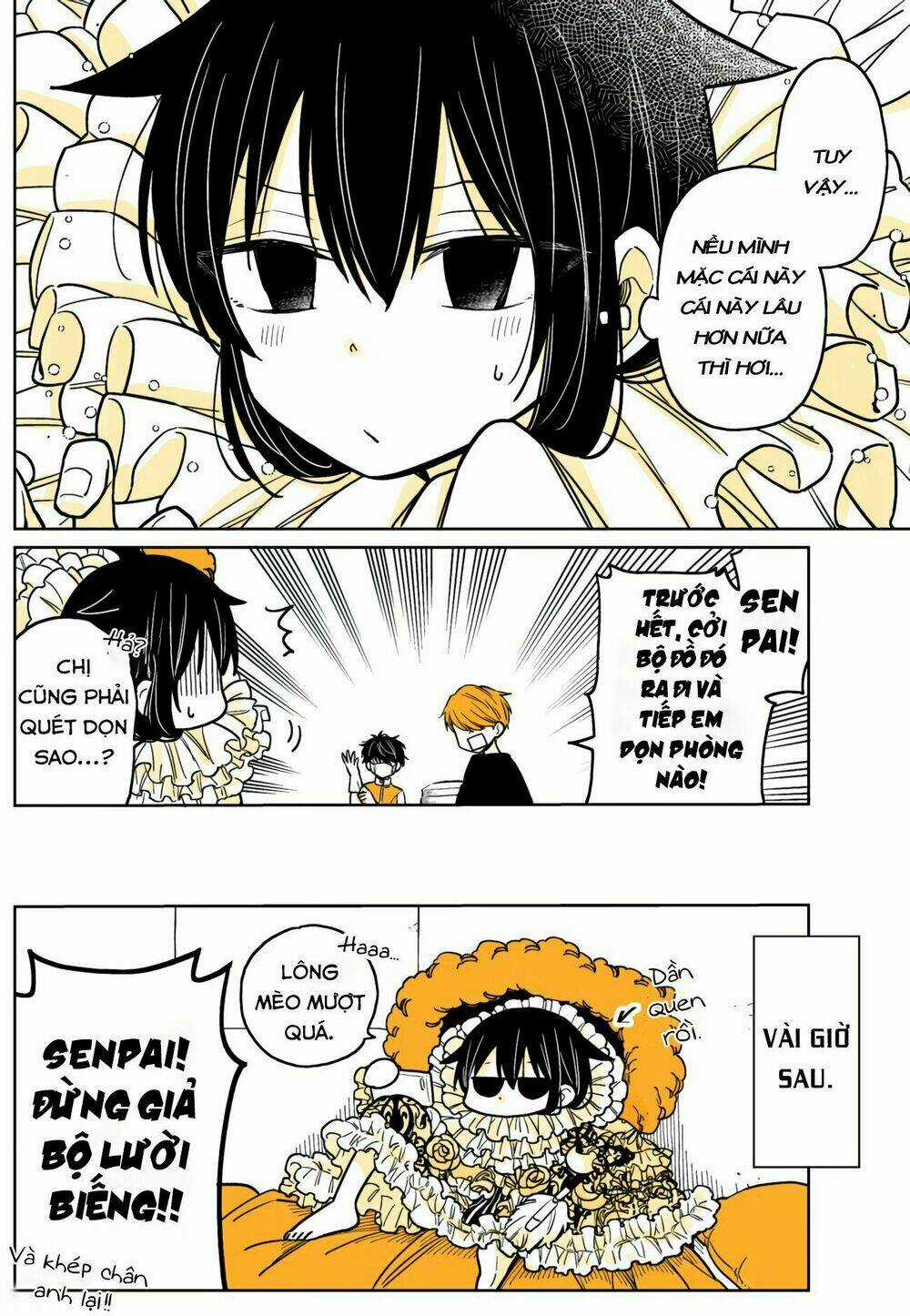 Mendokusagari Danshi Koukousei Ga Asa Okitara Onnanoko Ni Natteita Hanashi Chapter 11 trang 16