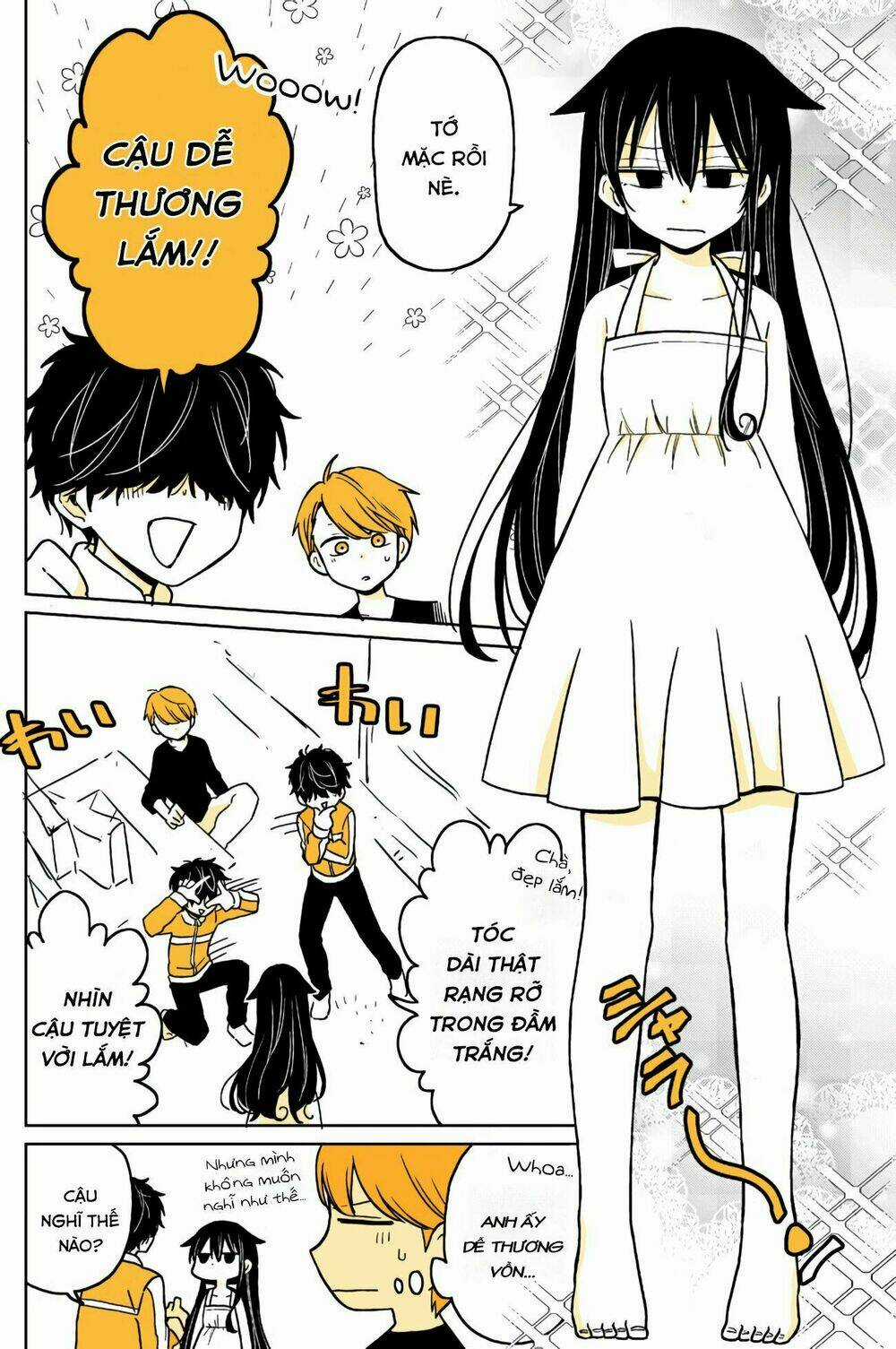 Mendokusagari Danshi Koukousei Ga Asa Okitara Onnanoko Ni Natteita Hanashi Chapter 11 trang 7