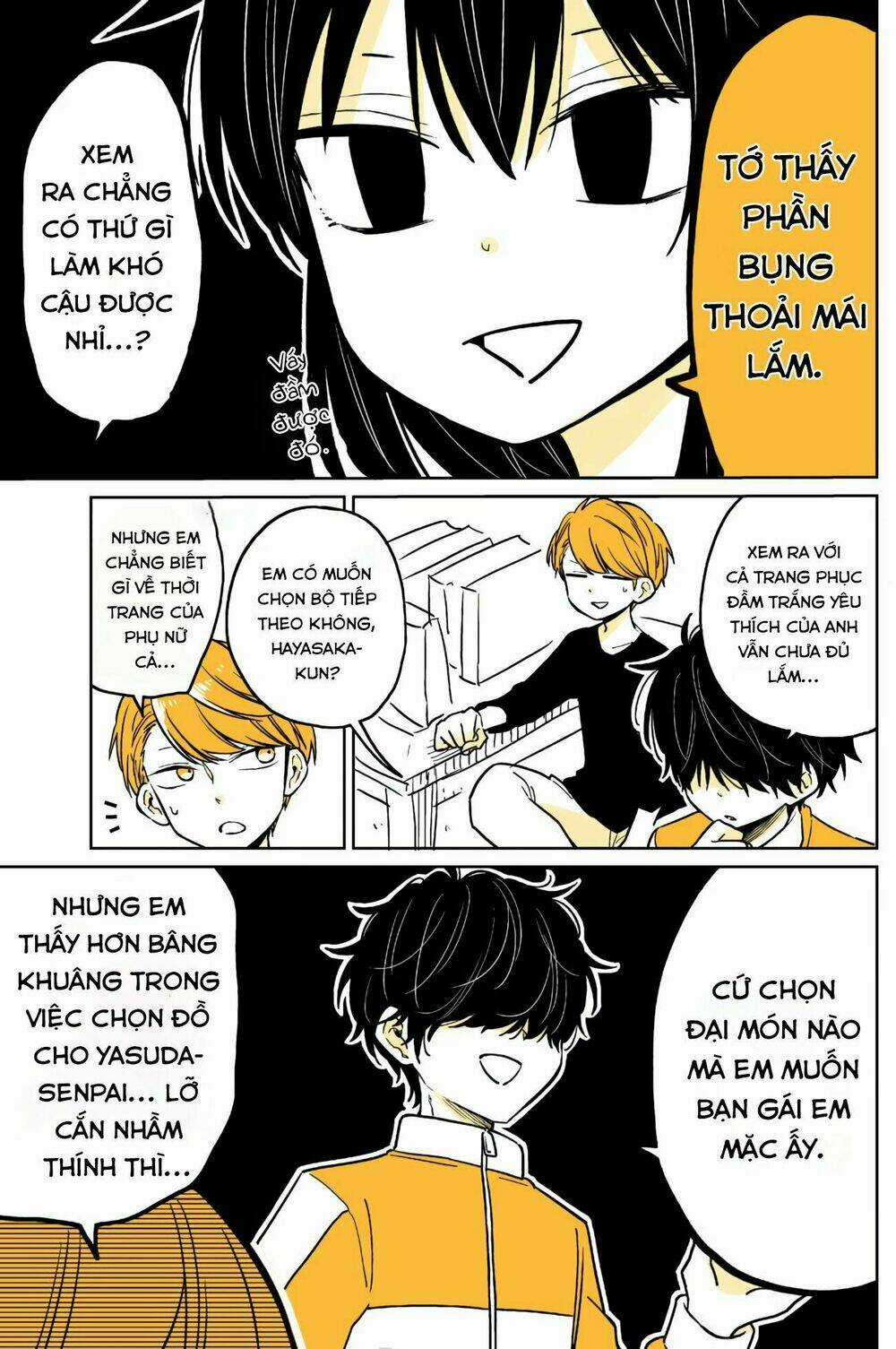 Mendokusagari Danshi Koukousei Ga Asa Okitara Onnanoko Ni Natteita Hanashi Chapter 11 trang 8