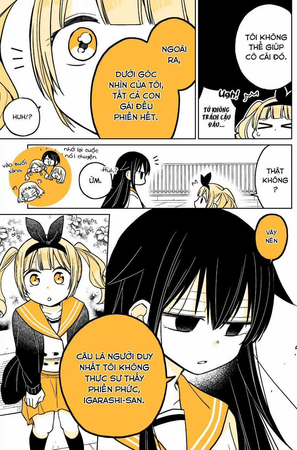 Mendokusagari Danshi Koukousei Ga Asa Okitara Onnanoko Ni Natteita Hanashi Chapter 13 trang 3