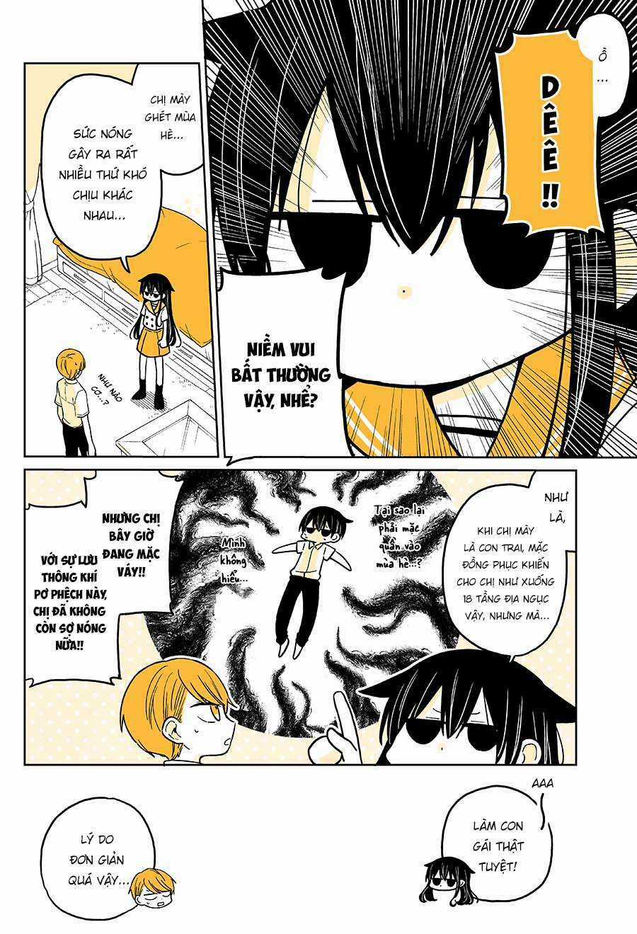 Mendokusagari Danshi Koukousei Ga Asa Okitara Onnanoko Ni Natteita Hanashi Chapter 14 trang 3