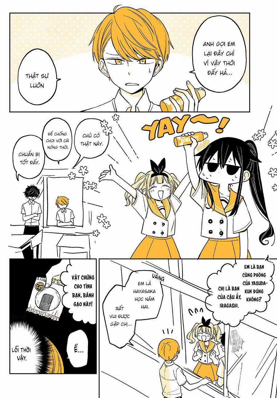 Mendokusagari Danshi Koukousei Ga Asa Okitara Onnanoko Ni Natteita Hanashi Chapter 14 trang 8