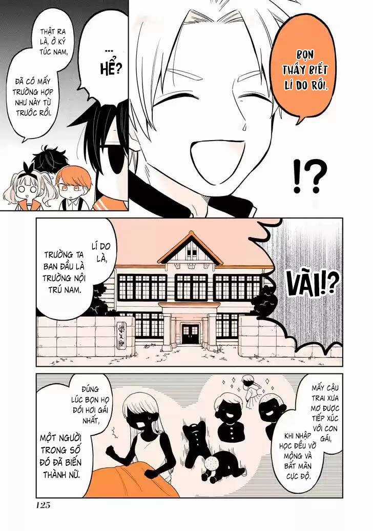 Mendokusagari Danshi Koukousei Ga Asa Okitara Onnanoko Ni Natteita Hanashi Chapter 15.1 trang 11