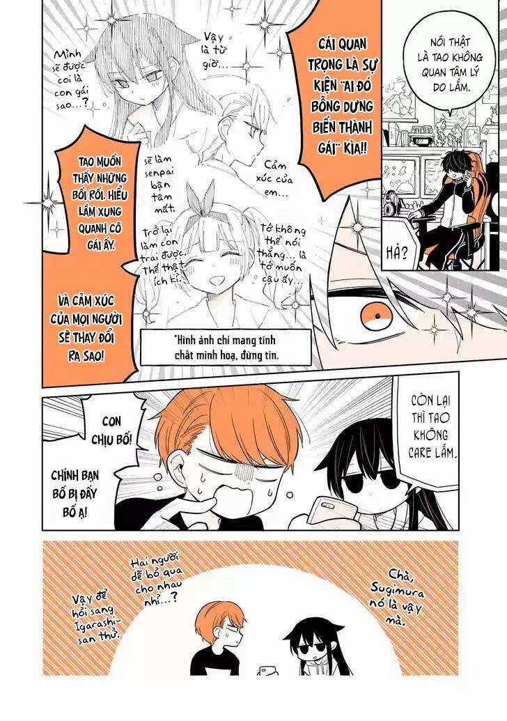 Mendokusagari Danshi Koukousei Ga Asa Okitara Onnanoko Ni Natteita Hanashi Chapter 15.1 trang 6