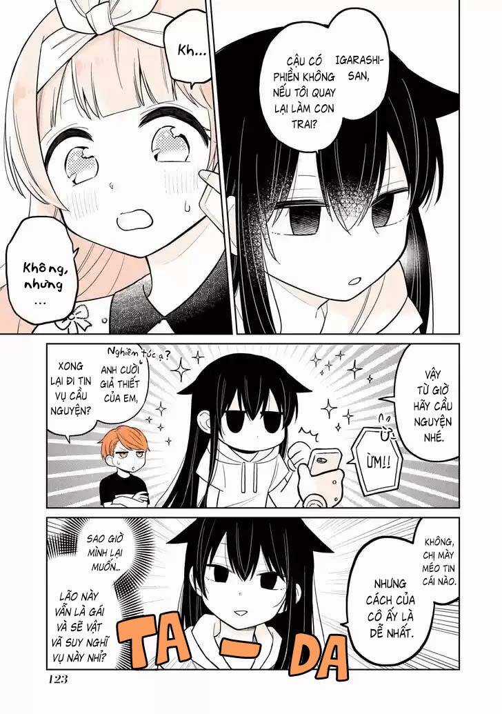 Mendokusagari Danshi Koukousei Ga Asa Okitara Onnanoko Ni Natteita Hanashi Chapter 15.1 trang 9