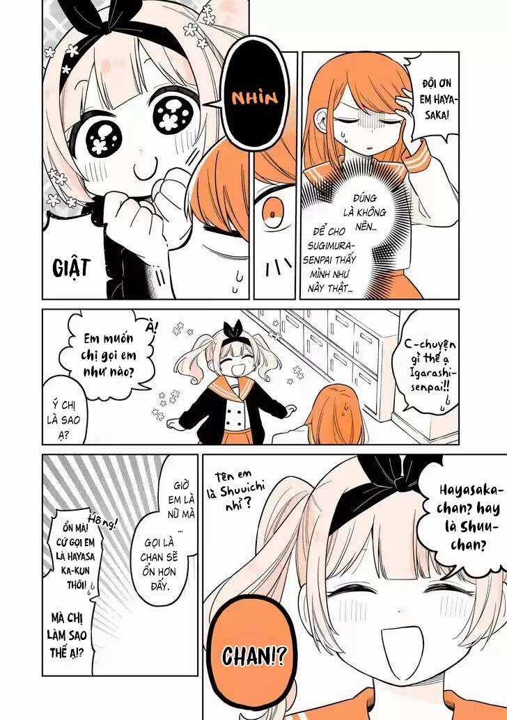 Mendokusagari Danshi Koukousei Ga Asa Okitara Onnanoko Ni Natteita Hanashi Chapter 15.2 trang 5