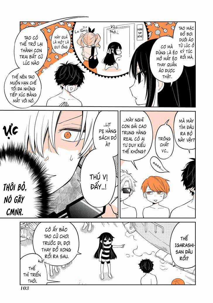 Mendokusagari Danshi Koukousei Ga Asa Okitara Onnanoko Ni Natteita Hanashi Chapter 15 trang 6